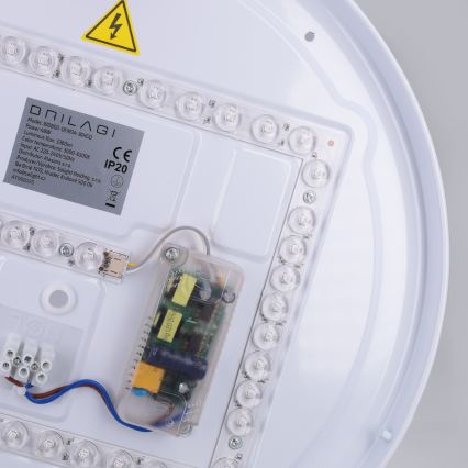 Brilagi - Candeeiro de tecto LED dimerizável ALVA LED/48W/230V 3000-6500K diâmetro 51 cm branco + controlo remoto