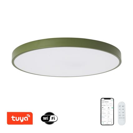 Brilagi - Candeeiro LED dimerizável POOL SMART LED/100W/230V diâmetro 80 cm 3000-6000K Wi-Fi Tuya + controlo remoto verde