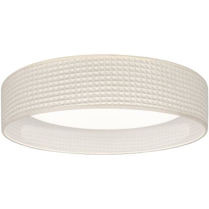 Brilagi - Candeeiro de tecto LED dimerizável VELVET SMART VARI LED/24W/230V 3000-6500K Ø 45 cm creme + controlo remoto