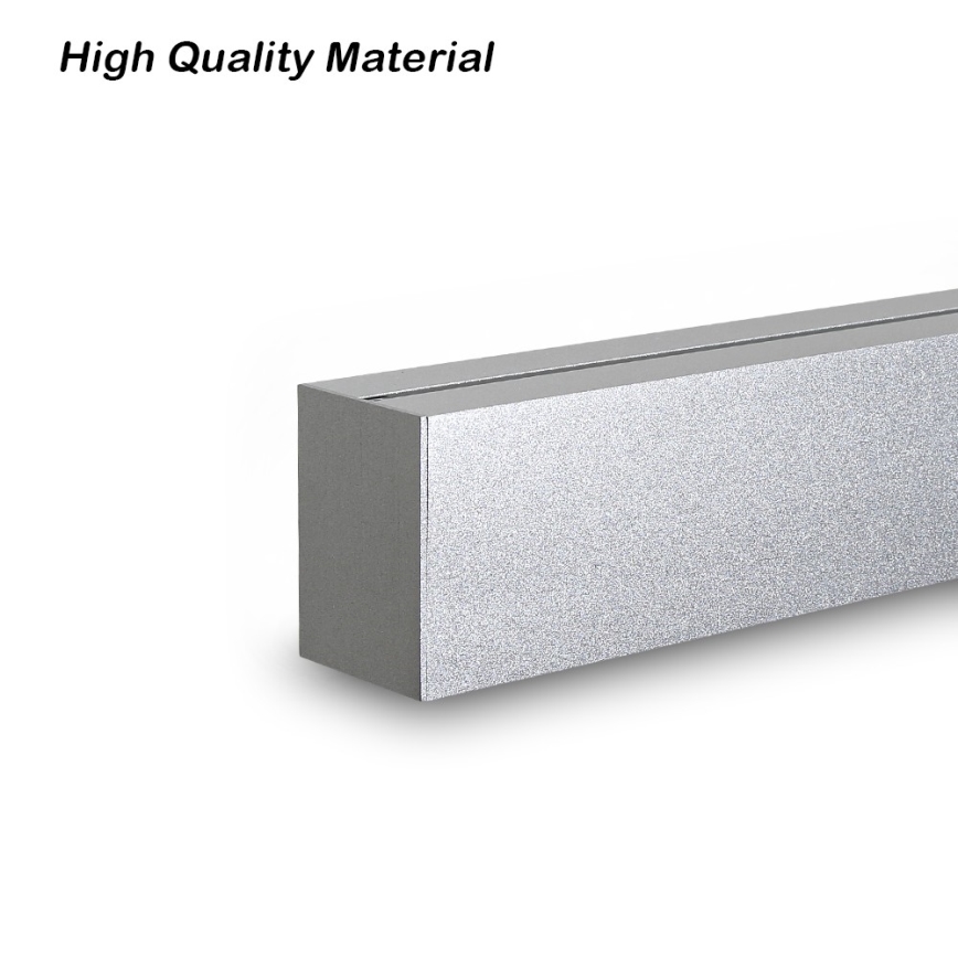 Brilagi - Luminária LED dimmável com cabo SLEEKLINE SMART LED/40W/230V 3000-6000K Wi-Fi Tuya prateada + controle remoto