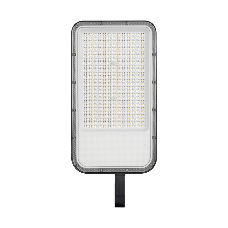 Brilagi - Luminária LED de rua para exterior com poste e braço articulado de 4 m URBANLIGHT LED/200W/230V preta IP65