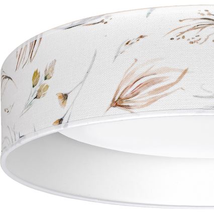 Brilagi - Candeeiro de teto LED dimerizável VELVET SMARTIX STARS LED/24W/230V 3000-6000K Ø 45 cm branco/floral Wi‑Fi Tuya Beacon + controlo remoto
