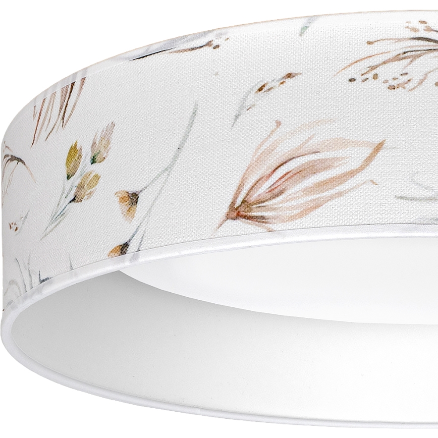 Brilagi - Candeeiro de teto LED dimerizável VELVET SMARTIX STARS LED/24W/230V 3000-6000K Ø 45 cm branco/floral Wi‑Fi Tuya Beacon + controlo remoto
