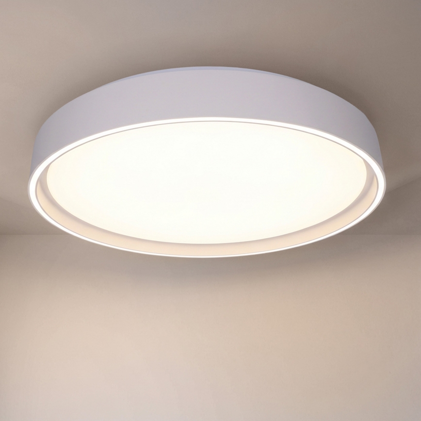 Brilagi - Candeeiro de teto LED regulável NANCI LED/60W/230V 3000-6500K Ø 49 cm branco + comando remoto