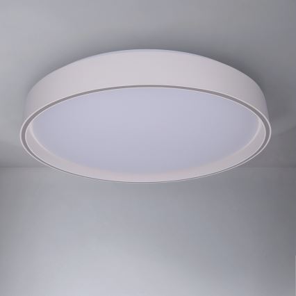 Brilagi - Candeeiro de teto LED regulável NANCI LED/60W/230V 3000-6500K Ø 49 cm branco + comando remoto