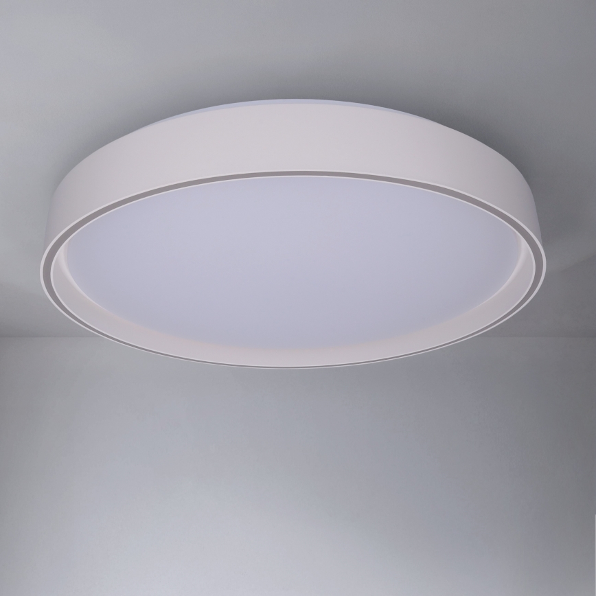 Brilagi - Candeeiro de teto LED regulável NANCI LED/60W/230V 3000-6500K Ø 49 cm branco + comando remoto