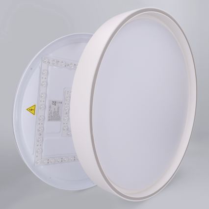 Brilagi - Candeeiro de teto LED regulável NANCI LED/60W/230V 3000-6500K Ø 49 cm branco + comando remoto