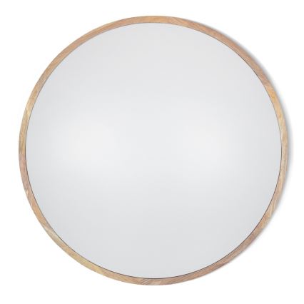 Brilagi - Candeeiro de tecto LED dimerizável ALSON LED/72W/230V 3000-6500K carvalho diâmetro 78 cm + controlo remoto