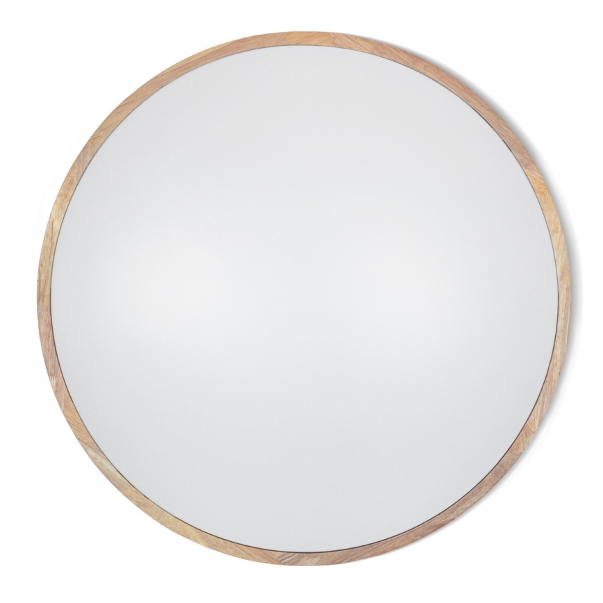 Brilagi - Candeeiro de tecto LED dimerizável ALSON LED/72W/230V 3000-6500K carvalho diâmetro 78 cm + controlo remoto