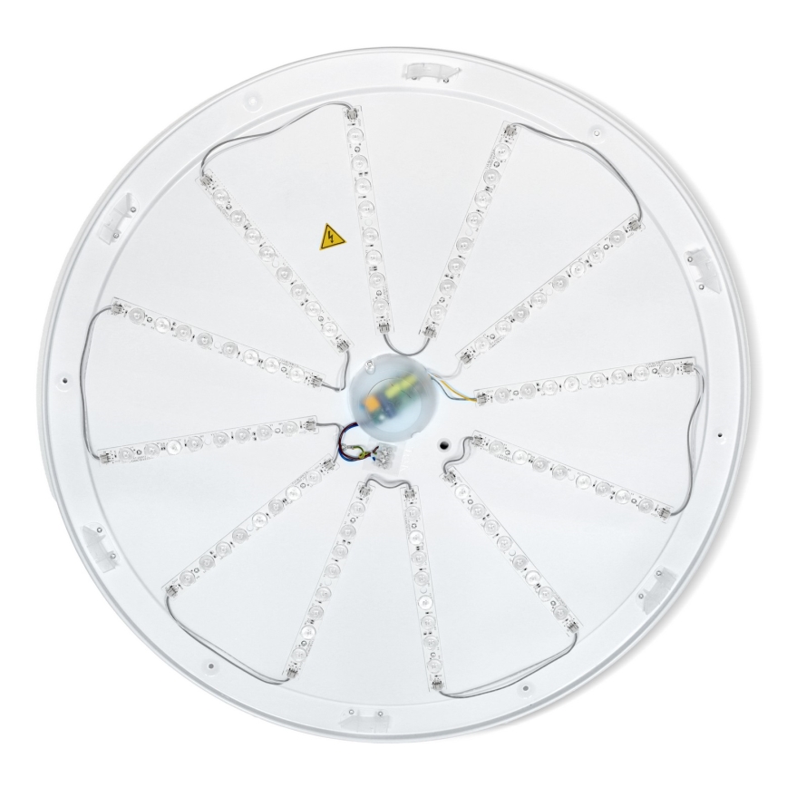 Brilagi - Candeeiro de tecto LED dimerizável ALSON LED/72W/230V 3000-6500K carvalho diâmetro 78 cm + controlo remoto