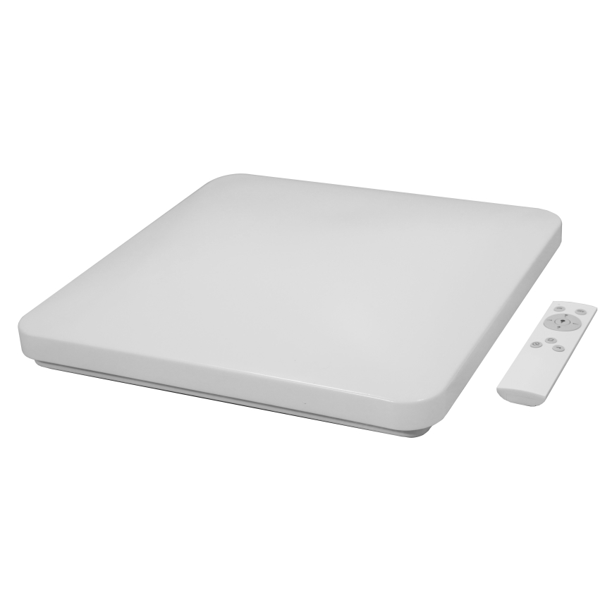 Brilagi - Candeeiro de teto LED dimável VELVET SQUARE SMART LED/36W/230V 60x60 cm 2700-6500K Wi-Fi Tuya + comando remoto creme