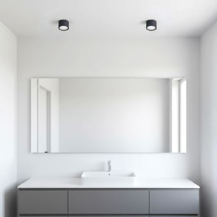 BRILAGI - LED Luminária spot para banheiro SMOOTH 1xGX53/15W/230V 60x82 mm preta IP54
