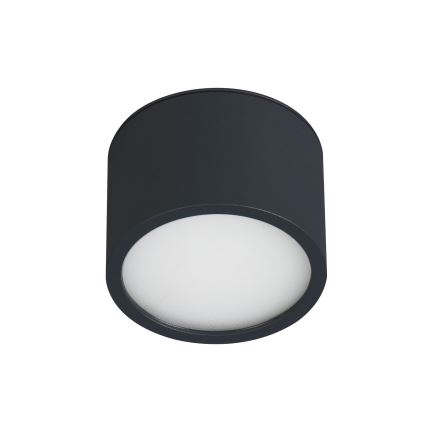 Brilagi - LED Luminária spot para banheiro SMOOTH 1xGX53/15W/230V preta IP65