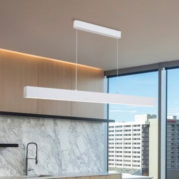 Brilagi - LED Luminária suspensa regulável SLEEKLINE SMART LED/40W/230V 3000-6000K Wi-Fi Tuya branca + controle remoto