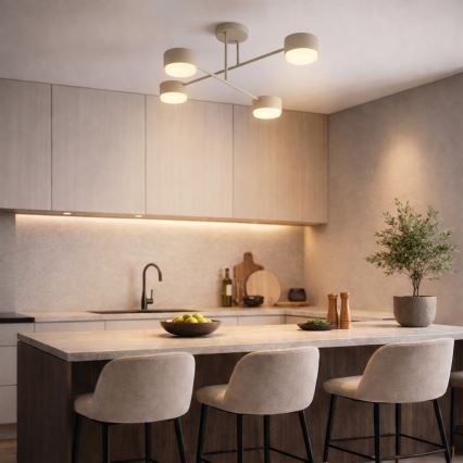 Brilagi - LED Lustre de sobrepor MONO 4xGX53/30W/230V bege
