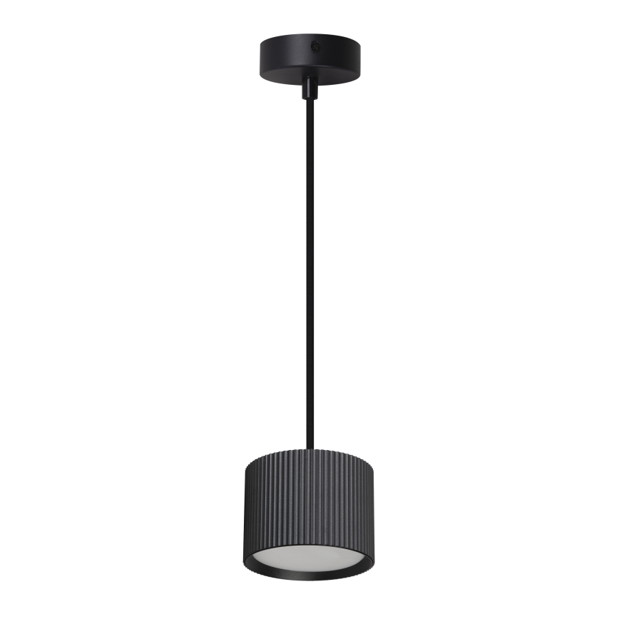 Brilagi - LED Lustre pendente em cabo STRIPY 1xGX53/15W/230V preto