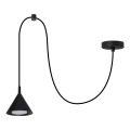 BRILAGI - LED Lustre suspenso em cabo CONE SINGLE SPIDER 1xGX53/15W/230V preto