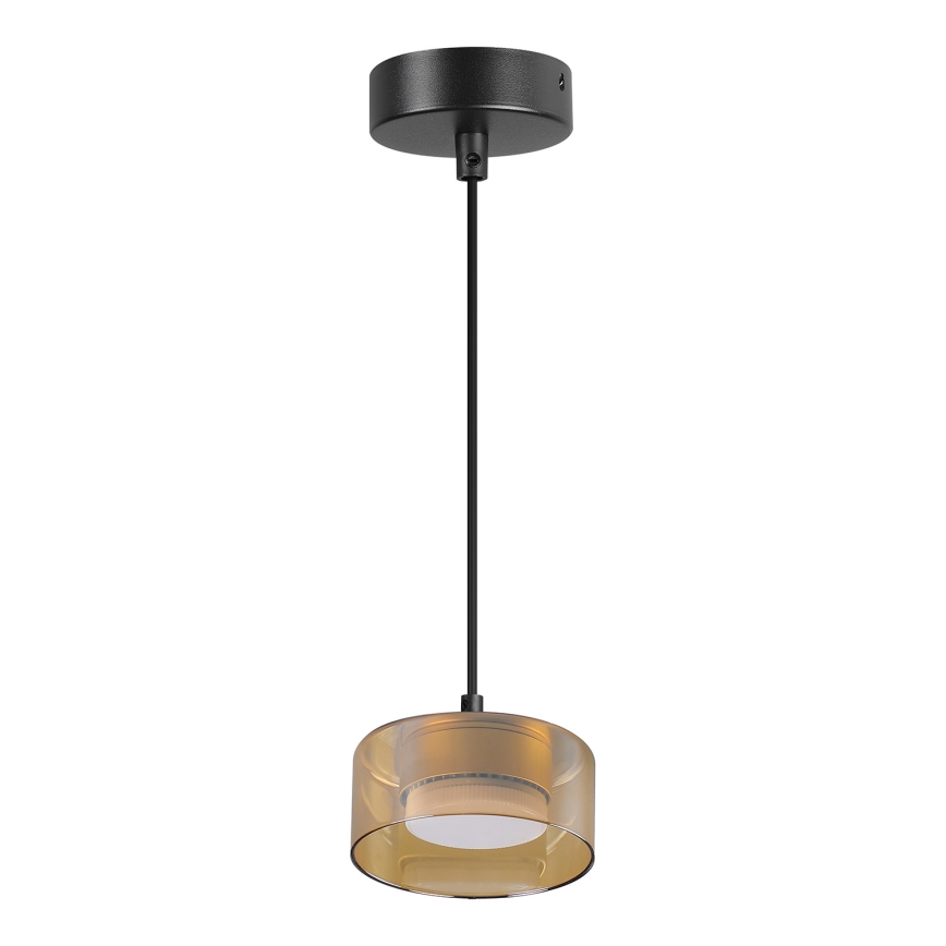 Brilagi - LED Lustre suspenso por cabo AURA LUX 1xGX53/30W/230V preto/dourado