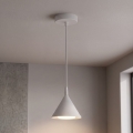 BRILAGI - LED Lustre suspenso por cabo CONE SINGLE 1xGX53/15W/230V branco