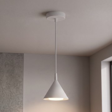 BRILAGI - LED Lustre suspenso por cabo CONE SINGLE 1xGX53/15W/230V branco