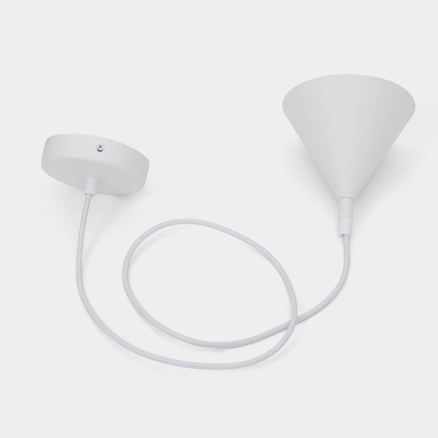 BRILAGI - LED Lustre suspenso por cabo CONE SINGLE 1xGX53/15W/230V branco