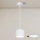 Brilagi - LED Lustre suspenso por cabo STRIPY 1xGX53/15W/230V branco