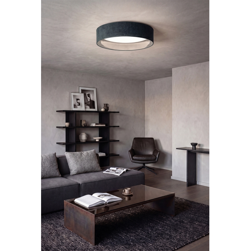 Brilagi - Luminária de teto LED dimerizável VELVET SMARTIX STARS LED/24W/230V 3000-6000K Ø 45 cm verde Wi-Fi Tuya Beacon + controlo remoto