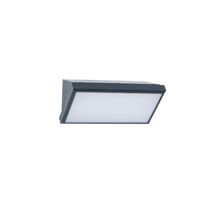 Brilagi - Luminária de parede LED exterior com sensor TRIANGLE LED/20W/230V antracite IP65