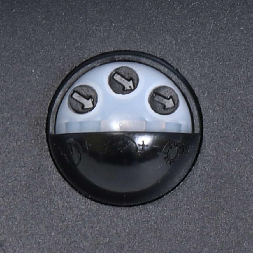 Brilagi - Luminária de parede LED exterior com sensor ARCELO LED/8W/230V IP54