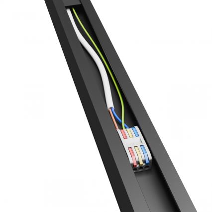 Brilagi - Candeeiro suspenso LED FULLDAY LED/20/30/40W/230V 2700/4000/6000K 120 cm preto