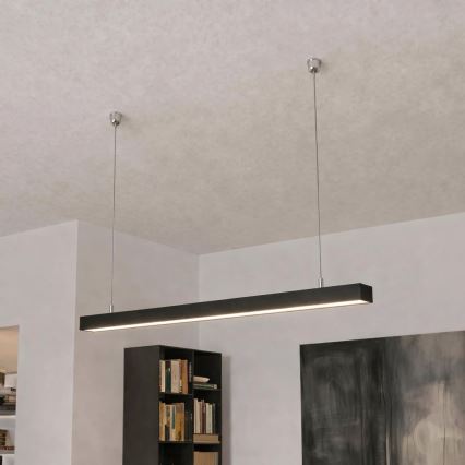 Brilagi - Candeeiro suspenso LED FULLDAY LED/20/30/40W/230V 2700/4000/6000K 120 cm preto