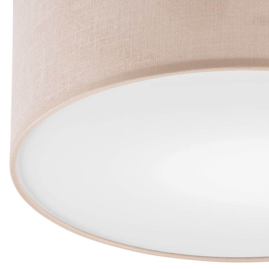 Brilagi - Luminária de Teto LED BELLADONNA 1xE27/15W/230V diâmetro 30 cm bege/carvalho