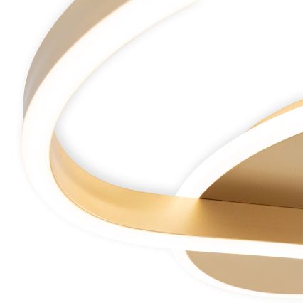 Brilagi - Candeeiro de Teto LED Regulável SPIRAL LED/56W/230V, diâmetro 50 cm, 3000/4000/6000K + comando remoto