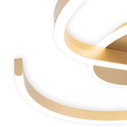 Brilagi - Candeeiro de Teto LED Regulável SPIRAL LED/56W/230V, diâmetro 50 cm, 3000/4000/6000K + comando remoto