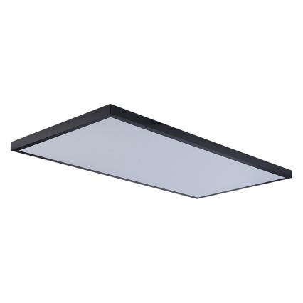 Brilagi - Candeeiro de tecto LED para casa de banho FRAME LED/96W/230V 120x60 cm 3000/4000/6000K IP44 preto