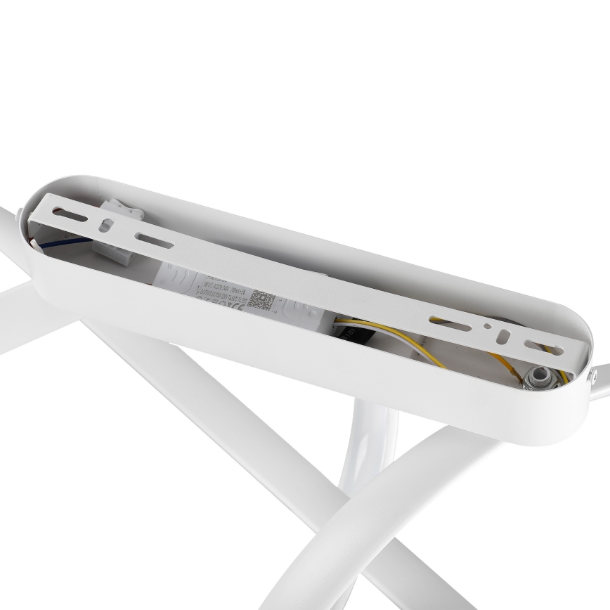 Brilagi - Lustre de teto LED dimerizável TWISTER LED/60W/230V 3000-6000K branco + controlo remoto