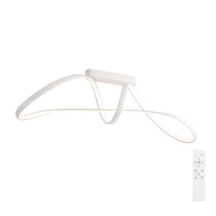 Brilagi - Lustre de teto LED dimerizável TWISTER LED/60W/230V 3000-6000K branco + controlo remoto