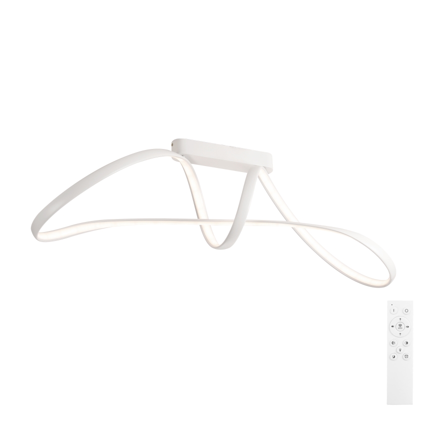 Brilagi - Lustre de teto LED dimerizável TWISTER LED/60W/230V 3000-6000K branco + controlo remoto