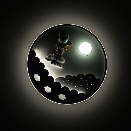 Brilagi - Candeeiro de tecto infantil LED regulável ASTRO LED/68W/230V 3000-6000K Ø 49 cm + controlo remoto