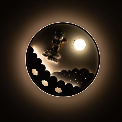 Brilagi - Candeeiro de tecto infantil LED regulável ASTRO LED/68W/230V 3000-6000K Ø 49 cm + controlo remoto