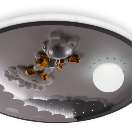Brilagi - Candeeiro de tecto infantil LED regulável ASTRO LED/68W/230V 3000-6000K Ø 49 cm + controlo remoto