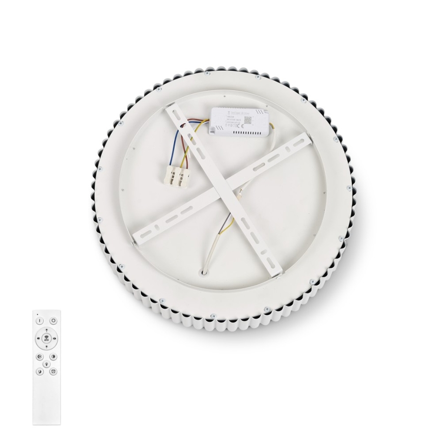 BRILAGI - LED regulável, luminária de teto FALCON MODERN LED/30W/230V 3000-6000K Ø 40 cm branca + controlo remoto