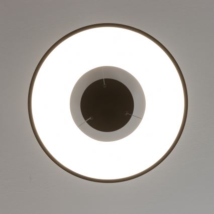 Brilagi - Lustre LED dimerizável suspenso por cabo FALCON II LED/67W/230V 3000-6500K Ø 40 cm preto + controlo remoto