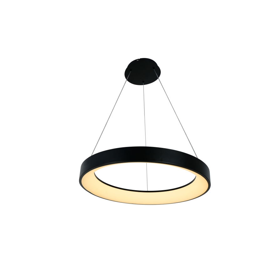 Brilagi - Lustre LED dimerizável suspenso por cabo FALCON II LED/99W/230V 3000-6500K diâmetro 60 cm preto + controlo remoto