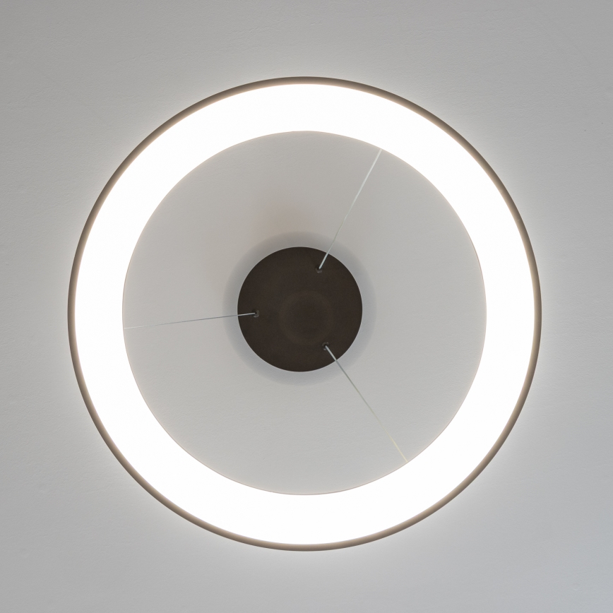 Brilagi - Lustre LED dimerizável suspenso por cabo FALCON II LED/99W/230V 3000-6500K diâmetro 60 cm preto + controlo remoto