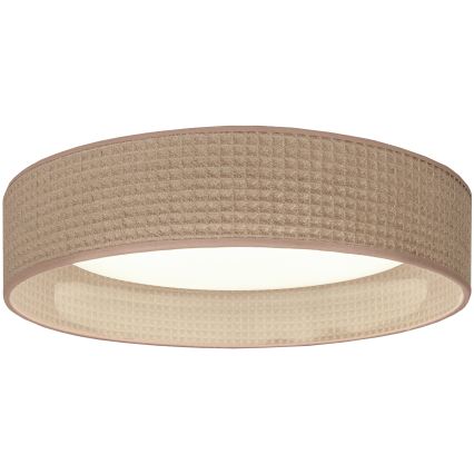 Brilagi - Candeeiro de tecto dimerizável VELVET SMART VARI LED/36W/230V 3000-6500K Ø 55 cm bege + comando remoto