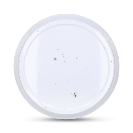 Brilagi - Luminária de tecto LED RGB regulável FLOCO LED/30W/230V Ø 39,5 cm 3000–6500K Wi‑Fi Tuya + LED/6W + comando remoto