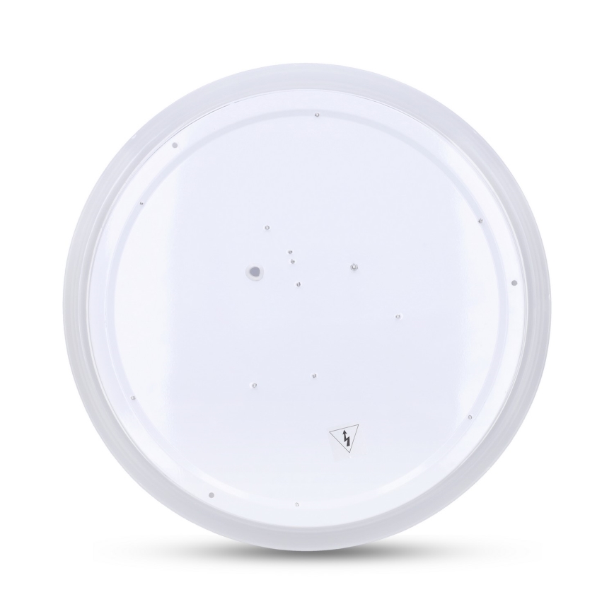 Brilagi - Luminária de tecto LED RGB regulável FLOCO LED/30W/230V Ø 39,5 cm 3000–6500K Wi‑Fi Tuya + LED/6W + comando remoto