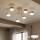 Brilagi - LED RGB+CCT Lustre de Teto Regulável de Superfície MONO 6xGX53/14W/230V 2700-6500K Wi-Fi Tuya preto