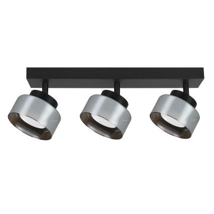 Brilagi - Spot LED RGB+CCT dimerizável AURA LUX 3xGX53/14W/230V 2700–6500K Wi-Fi Tuya preto/fumê